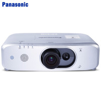 松下Panasonic商务办公/商用投影仪PT-FZ570C 高清高亮工程 大型会场投影机 标配+120英寸电动幕+吊架