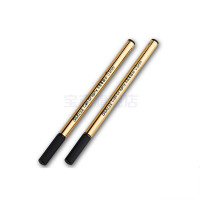宝克(baoke)正品笔芯NO500办公宝珠笔水性笔专用替芯0.5mm0.7金色笔杆替芯111 0.5mm