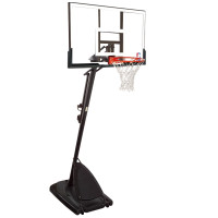 斯伯丁SPALDING篮球板可移动54英寸篮板66291插销式调节NBA成人篮球架 单个装