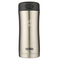 膳魔师(THERMOS)-保温杯JCG-400-SBK(400ml)不锈钢色无茶网(整箱采购 中烟定制款 12个/箱) 不锈钢色