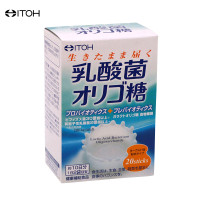 ITOH 井藤汉方 乳酸菌低聚糖食物纤维冲剂2g*20袋 20袋/盒