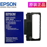 爱普生(EPSON) TM-U220U288U330针式小票打印机原装色带架含芯 ERC-38B黑色 黑色