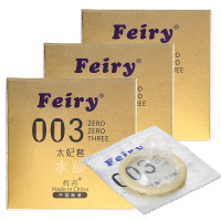Feiry太妃003水膜避孕套 3只装 3盒组合装