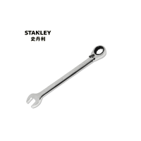 史丹利（Stanley）GB85-933-1L-22 公制精抛光双向棘开两用快扳10mm