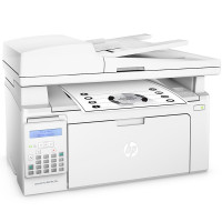 惠普(hp)M132fn黑白激光多功能复印扫描电话传真机一体机替代HP128FN