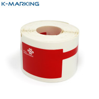 开玛(K-MARKING) K0992/T10 定制红色线缆标签 45*30+35 100片/卷