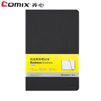 齐心（comix）XSW C5902皮面笔记本A5 122张 黑色