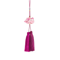 【高贵之选】SWAROVSKI施华洛世奇PIG ORNAMENT猪猪来福幸运吉祥人造水晶挂饰饰品 自用 挂件 家居装饰 猪猪来福5428643