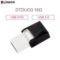 J金士顿（Kingston）DTDUO3 16GB USB3.0 银色 手机/平板电脑U盘