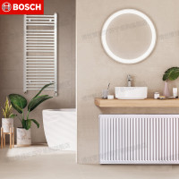 博世(BOSCH) 24KW壁挂炉 盖世7000 采暖热水器两用（天然气） 明装型采暖套餐 四室两厅两卫8组暖气片