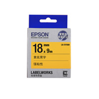 Epson爱普生 强粘型标签打印纸(宽18mm) LK-5YBW 黄色