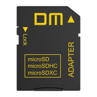 DM TF（MicroSD）存储卡 SD-T TF转SD小卡转大卡适配器单反相机高速内存卡microSD卡套