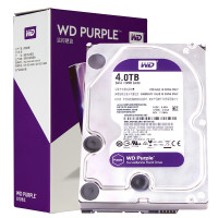 西部数据（Western Digital）紫盘 4TB 5400转/64M/SATA/EJRX 监控硬盘