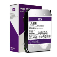西部数据（Western Digital）紫盘 10TB 5400转/64M/SATA/EJRX 监控硬盘