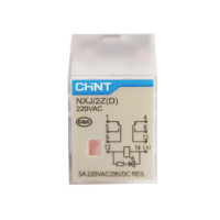 正泰(CHNT) 小型继电器 NXJ 4Z带灯 AC220V 480只装