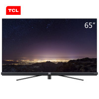 TCL 65Q2 65英寸超薄无边框全面屏HDR4K电视机 34核人工智能（枪色）