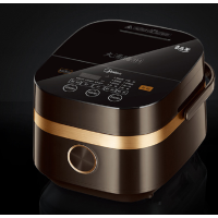 美的(Midea) 电饭煲 MB-FS4006 IH立体加热 九曲焖香蒸汽阀 钛金鼎釜内胆 4升/4L