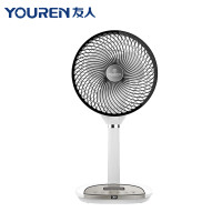 友人（YOUREN）SP101G电风扇空气循环扇 家用遥控定时落地扇 白色