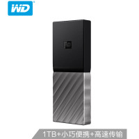 西部数据(WD)BKVX0010PSL移动硬盘1TB USB3.1 固态My Passport SSD 2.5英寸