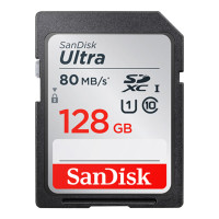 闪迪（SanDisk）至尊高速 SD卡 128G C10 533X 读速80MB/s
