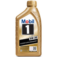 美孚（Mobil）金装美孚1号0W-20全合成机油润滑油 SN级 4L 汽车用品