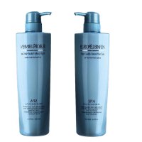 欧黎缤纷高营养蛋白柔顺香芬护发乳 （淡蓝色）750ML*2