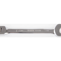 世达（SATA）全抛光活头快扳17MM 46408