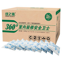 绿之源 4200g金炭号净家卫士球状活性炭SE 新房快入住装修家用新汽车内用竹炭包除味去除甲醛清除剂碳包Z-0652