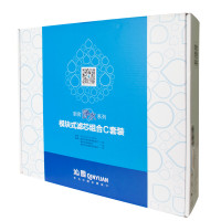 沁园(QINYUAN)十寸模块式滤芯礼盒C套装 PP2+炭棒1+后置1