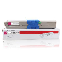 【精选】雅富仕适用OKI C331Sdn OKI331Sdn 红色墨粉盒