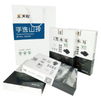 天锦 有机黑木耳150g*4礼盒装 净含量600g