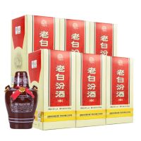 汾酒 白酒 老白汾10年45度 清香型 475ml*6瓶 整箱