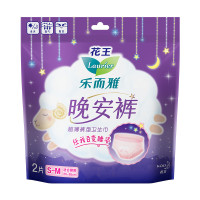 乐而雅 2片(S-M码)晚安裤裤型卫生巾2片(S-M码)