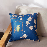 芳恩浪漫满屋亚麻抱枕FN-R745(四个花型) （四个花型） 48cm*74cm