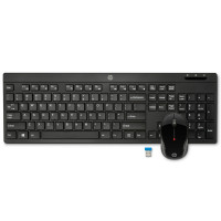惠普（HP） HP200 无线键鼠套装 黑色 商务家用办公无线键盘鼠标套装