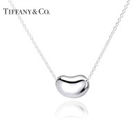 蒂芙尼(Tiffany & Co.)蒂凡尼 Bean 豆豆吊坠银项链25185129 9mm