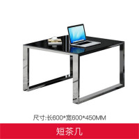 鑫环境 办公家具沙发办公沙发简约办公室沙发茶几组合商务接待会客沙发 卡其色1+1+3加厚西皮（含方茶几）