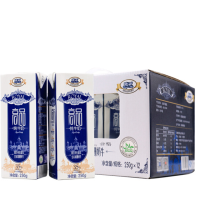 欧亚全脂高品3.5纯牛奶250g*12盒 单位：箱
