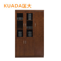 匡大油漆文件柜书柜储物柜1.35米主管办公柜W653-2H 1357*400*2000