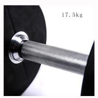舒华(SHUA)R390-17.5kg 橡胶哑铃安全耐摔包胶 健身器材 1个/套(计价单位：套)
