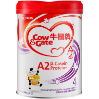 牛栏(Cow&Gate)港版儿童奶粉 A2 β-酪蛋白 4段(3岁以上) 900g[26年9月]
