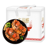 【现货】 蟹精灵 大闸蟹现货 公4.8-4.3两 母3.7-3.3两 5对装 现货礼盒