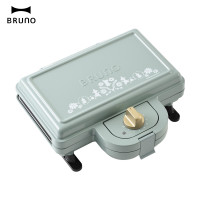 日本BRUNO 轻食机Plus标配（轻食机+三明治盘x2）-姆明限量款-BOE051-BGR