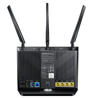 华硕（ASUS）RT-AC68U 无线路由器低辐射/高速游戏路由器/支持AiMesh