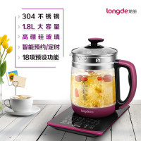 龙的(longde) LD-YS1812 多功能养生壶花茶壶1.8升大容量电水壶 单个价 粉色