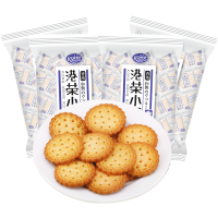 港荣咸味南乳小圆饼106gX4包 日式小包装网红休闲零食品薄脆日本工艺代餐