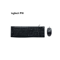 罗技(Logitech) MK200 USB接口多媒体键鼠套装(计价单位：套)