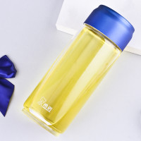 希诺XN-6031单层玻璃杯大容量提环水杯 415ML 图色