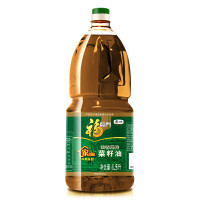 福临门 家香味浓香非转基因压榨菜籽油1.5L (6瓶为一箱，20箱起拍，不足量不发货)