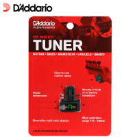 达达里奥（D’Addario）PW-CT-12 迷你尤克里里贝斯民谣木吉他电吉他调音器调音表校音器美国原装进口 黑色